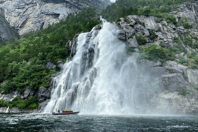 Lysefjorden & Pulpit Rock RIB-Safari from Stavanger - Leaving Stavanger harbor at an easy pace