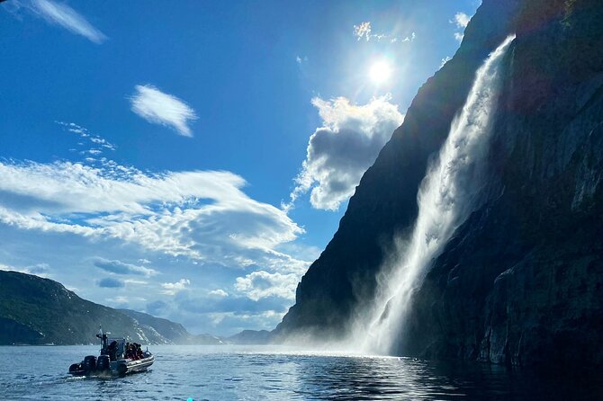 Lysefjorden & Pulpit Rock RIB-Safari from Stavanger - What the boat ride feels like in real conditions