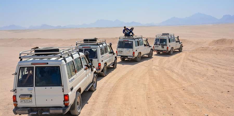 Makadi Bay: Jeep Safari Adventure with Bedouin guide - The camel ride, with realistic expectations
