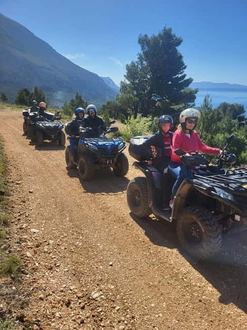 Makarska Safari ATV Quad Tour - Riding above the Makarska Riviera