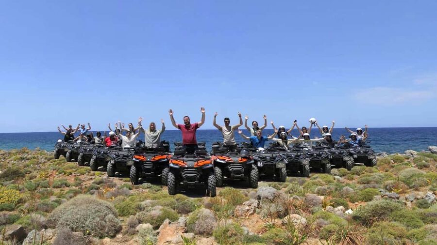 Malia: Off-Road Quad Safari Tour with Lunch and Transfers - Vrachasi brings the village stop