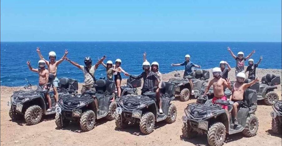 Malia: Off-Road Quad Safari Tour with Lunch and Transfers - Forest tracks, mountain views, and local herbs