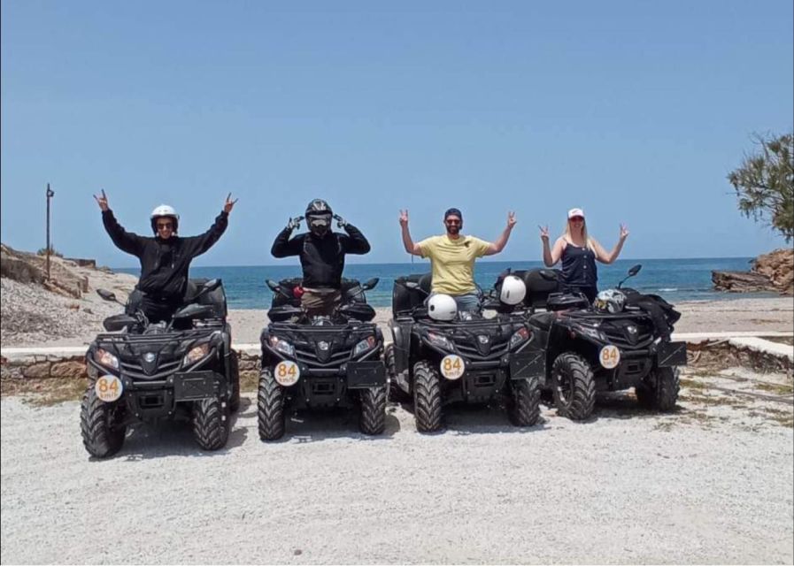 Malia: Off-Road Quad Safari Tour with Lunch and Transfers - What the $89 price really covers