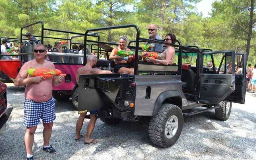 Marmaris: Jeep Safari Adventure Trip With Lunch - Jesus Beach provides the warm-water finish