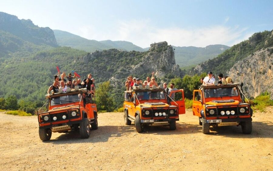 Marmaris: Jeep Safari Adventure Trip With Lunch - The water-gun battle starts the day with a splash
