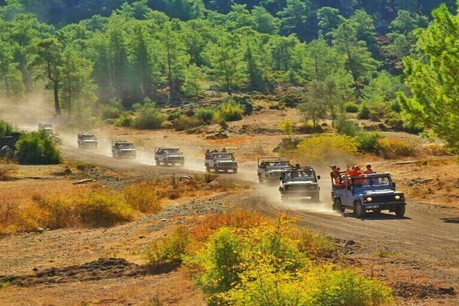 Marmaris Jeep Safari Tour With Waterfall and Water Fights - Jesus Beach and the walk across the sea