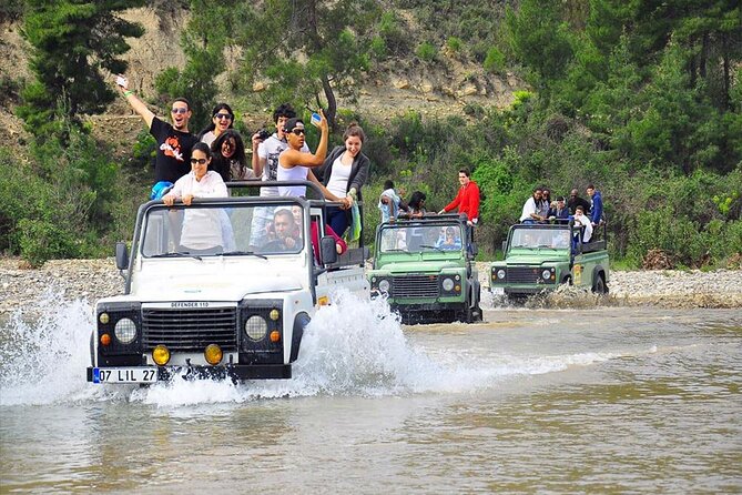 Marmaris Jeep Safari Tour With Waterfall and Water Fights - The off-road ride and the famous water fight