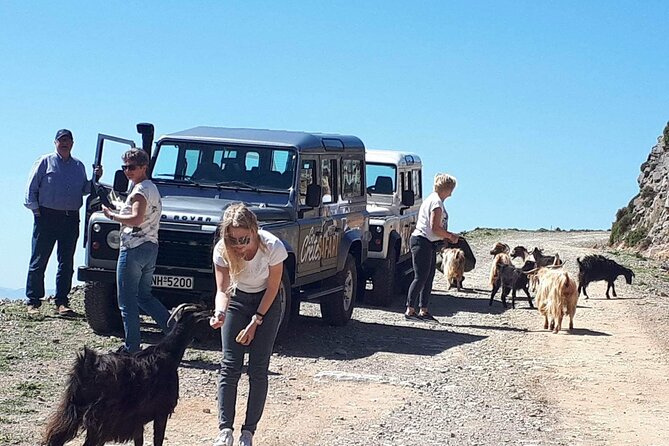 Matala Agiofarago Gorge Guided Jeep Safari Tour - Key points at a glance