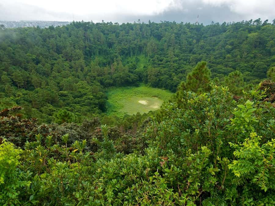 Mauritius: Guided Trip to the Southwest with Safari Tour - Trou Aux Cerfs gives you a high first view