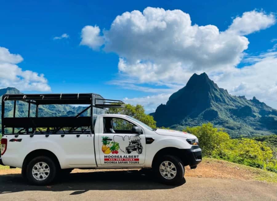 Moorea: Half-Day Open-Air 4WD Safari with Hotel Transfers - Five details that make this safari worth considering