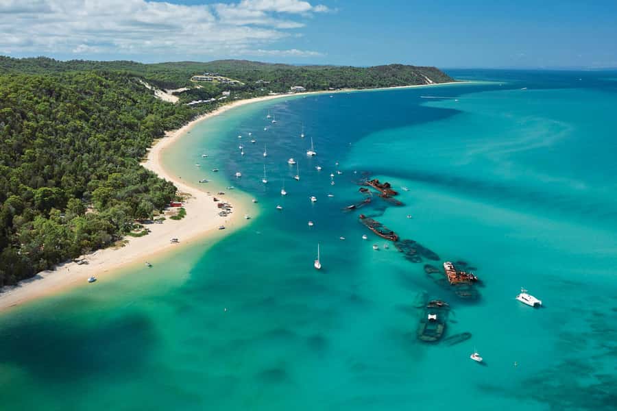 Moreton Island: Tangalooma Day Trip with Desert Safari - The Tangalooma resort base