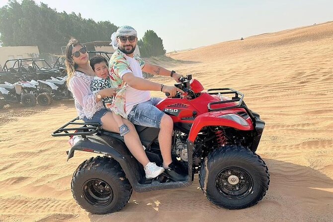 Morning Desert Safari, 25 Minutes ATV with 20 minutes Camel Ride - A morning built around red dunes