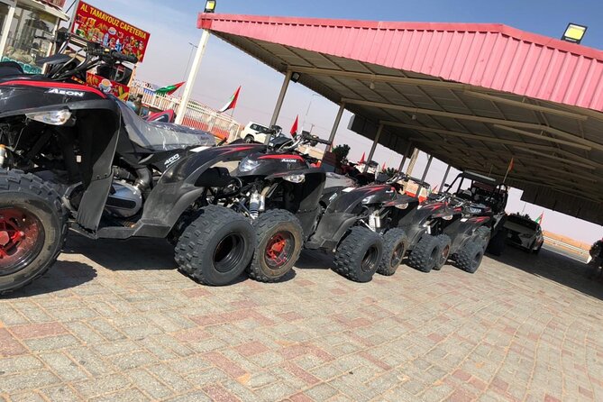 Morning Desert Safari, 25 Minutes ATV with 20 minutes Camel Ride - The 25-minute ATV ride in Lahbab