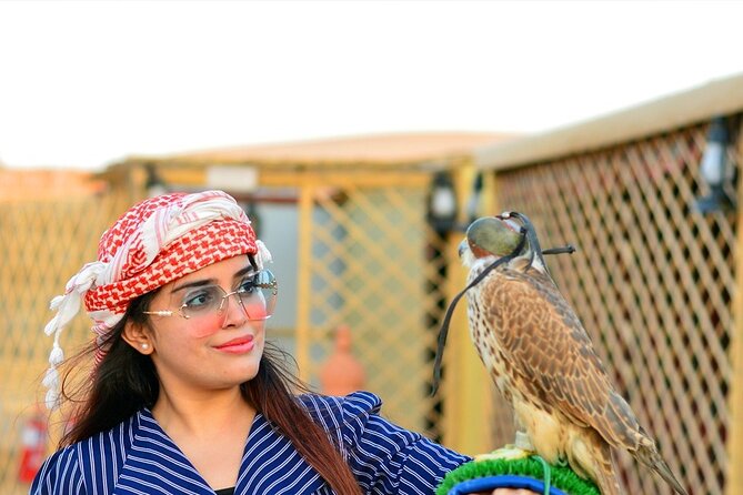Morning Desert Safari From Abu Dhabi - Falcon photos and the limits of the package