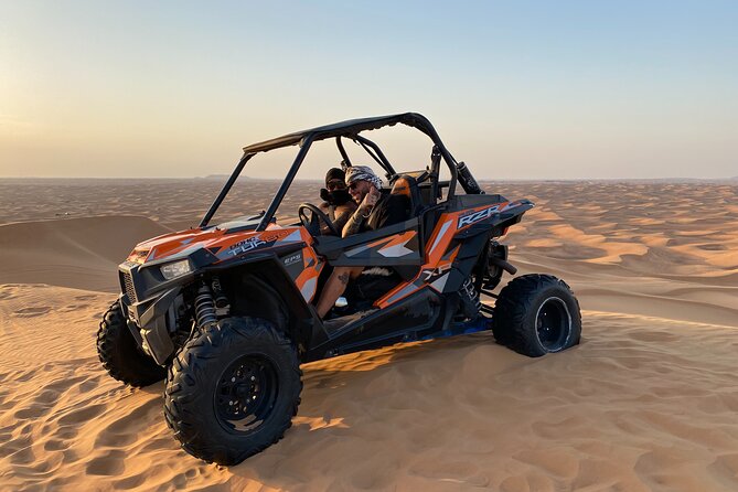 Morning Desert Safari with Buggy Ride & Sandboarding – Shared Car - Reaching Lahbab for a morning in the sand