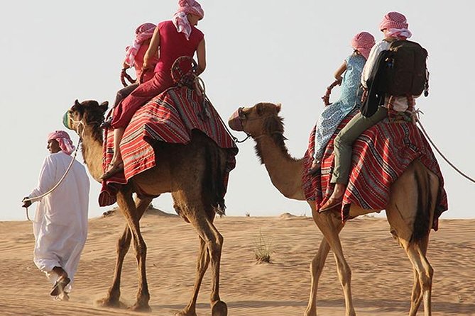Morning Desert Safari with Quad Bike, Camel Ride & Sandboarding - Quad biking for about 25 minutes