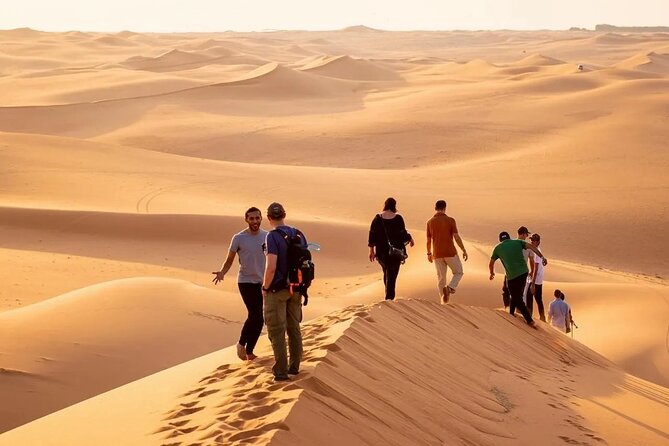 Morning Thrill: Exciting Desert Safari Adventure Camel Ride Dubai - Sandboarding Gives You a Quieter Kind of Thrill