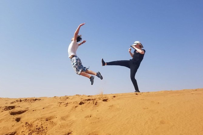 Morning Thrill: Exciting Desert Safari Adventure Camel Ride Dubai - Guides Turn a Standard Safari into a Better One