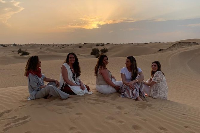 Morning Thrill: Exciting Desert Safari Adventure Camel Ride Dubai - Refreshments, Clothing, and Physical Effort