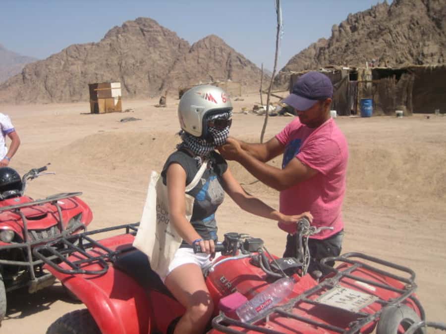 Morning Trip: Desert Safari Riding a Speed Quad Bike, Pickup - Languages, cancellation, and booking details