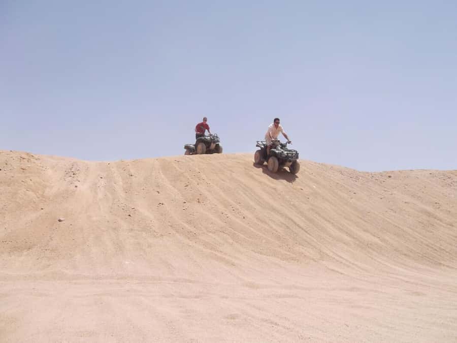 Morning Trip: Desert Safari Riding a Speed Quad Bike, Pickup - Who should book this safari?