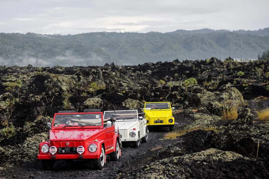 Mount Batur: Private Volkswagen Volcano Safari - Reaching Penelokan and the Mount Batur caldera