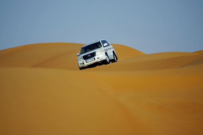 Night Desert Safari | Sand Boarding || Camel Ride || Inland Sea - Sealine Beach: tea, camels, and a quick introduction