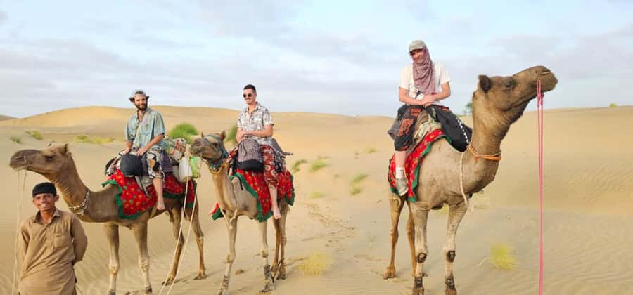 Nomadic Non-Touristic Overnight Camel & Desert Safari Tour - Sunset tea, snacks, and a quiet dune stop