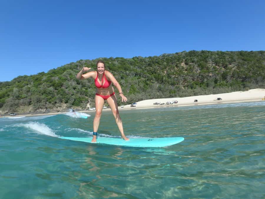Noosa: Epic Learn to Surf Safari 4x4 - Double Island Point - Who should book this surf safari