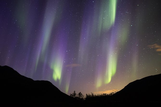 Northern Lights Safari from Tromso - The chase itself, from Tromso toward clearer skies