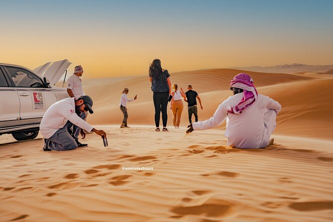 Overnight Desert Safari with BBQ Dinner & Breakfast Abu Dhabi - A night in a Bedouin-style tent