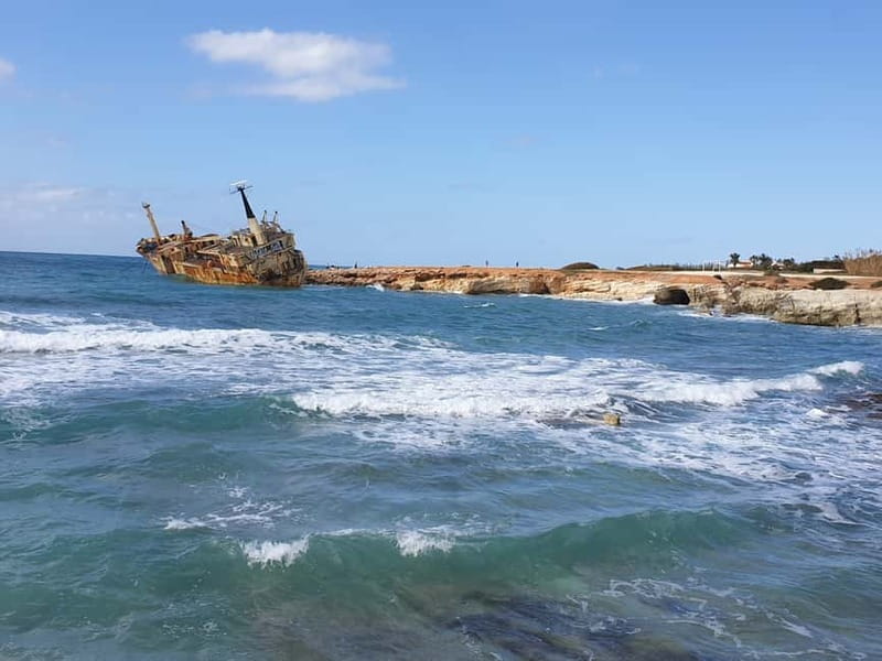 Paphos: Buggy Safari to Akamas Peninsula with Lunch - Sea-Caves and the Edro III shipwreck
