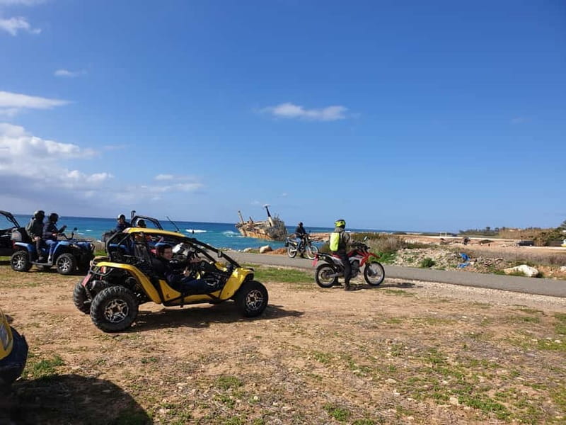 Paphos: Buggy Safari to Akamas Peninsula with Lunch - Starting at Paphos harbor and heading toward Coral Bay