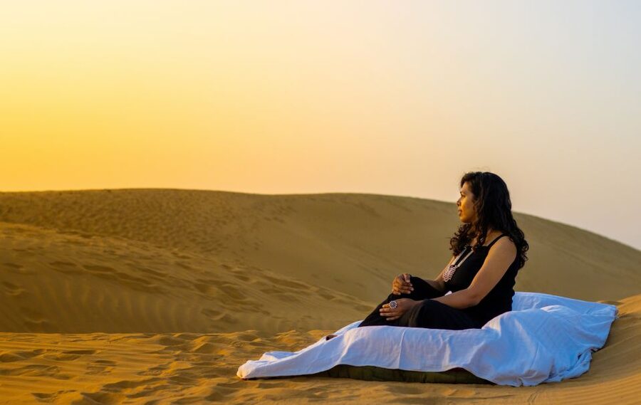 Peeps Billions of Star Experience with Desert & Camel Safari - The guide and the personal feel