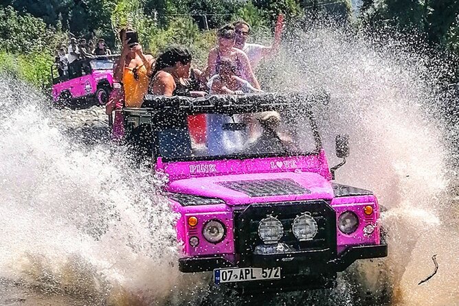 PINK JEEP TOUR - Alanya Jeep Safari - Dim Cave: a cool hour underground