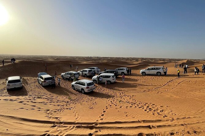 Premium Desert Safari Activities for Group and Family - The 3:00 pm pickup and drive from Dubai