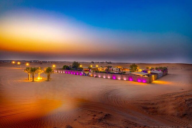 Premium Desert Safari, food Service with 4 alcoholics drinks - VIP Seating and Four Alcoholic Drinks