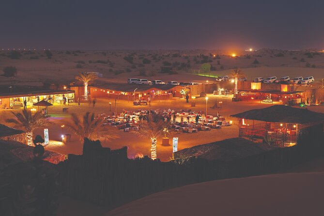 Premium Desert Safari with BBQ Dinner - Dubai - The BBQ buffet and the evening meal