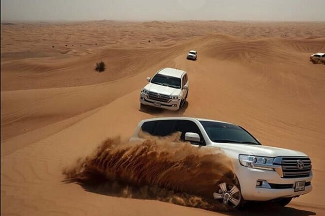 Premium Evening Desert Safari Dubai with Camel Ride & BBQ Dinner - Key points at a glance