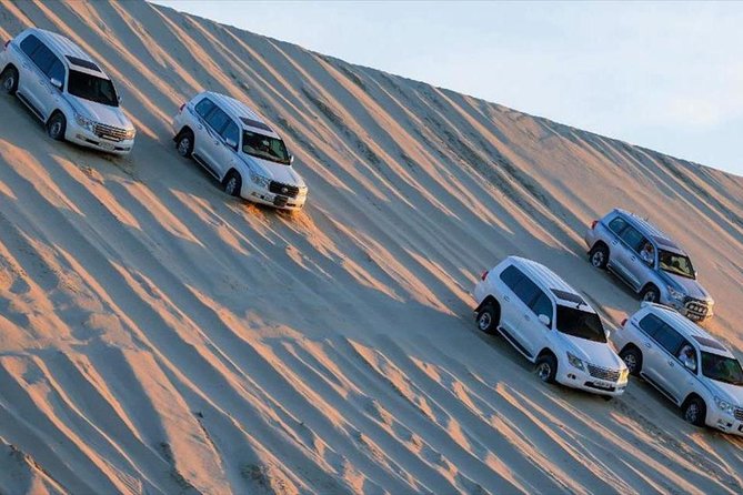Premium Full-Day Safari, Dune Bash, Camel Ride and BBQ Meal in Desert Camp - The two-hour 4x4 dune bash