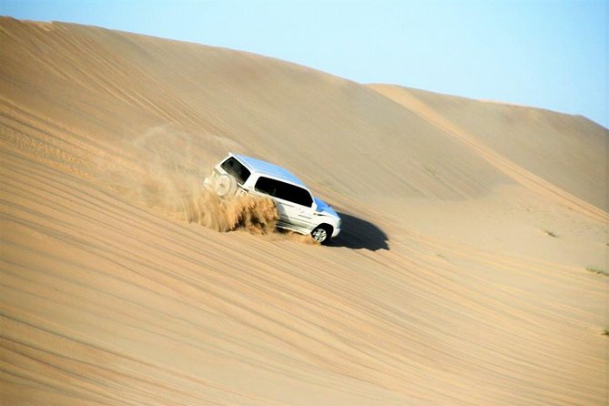 Premium Full-Day Safari, Dune Bash, Camel Ride and BBQ Meal in Desert Camp - Morning lunch or afternoon dinner