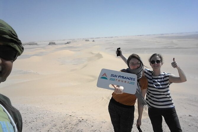 Private 2 Days Jeep Safari to White Desert and Bahariya Oasis - Black Desert, El Hez Village, and a cold spring