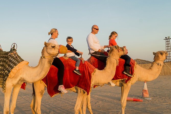 Private Desert Safari Tour Adventure in Dubai - Dinner at the desert camp
