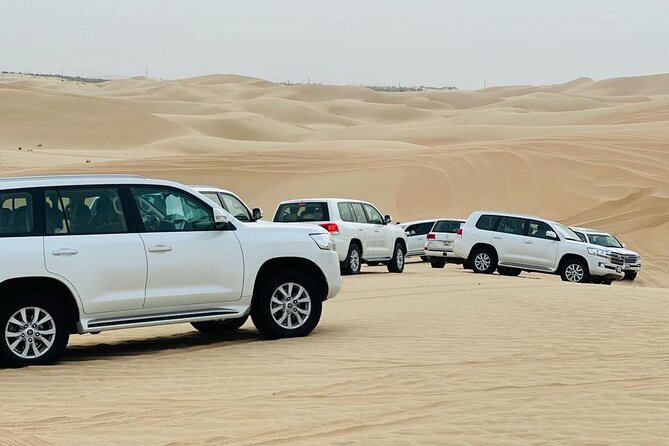 Private Desert Safari With BBQ Buffet Dinner And Live Shows - Private pickup makes this easier for families and friends
