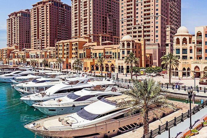 Private Doha City Tour With Desert Safari(Combo) - The Pearl shows Doha’s luxury side