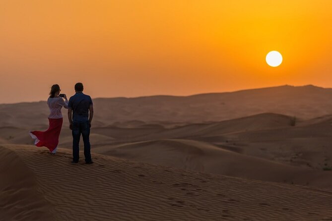 Private Evening Desert Safari with BBQ Dinner Dubai - Tanoura, belly dancing, and the fire show