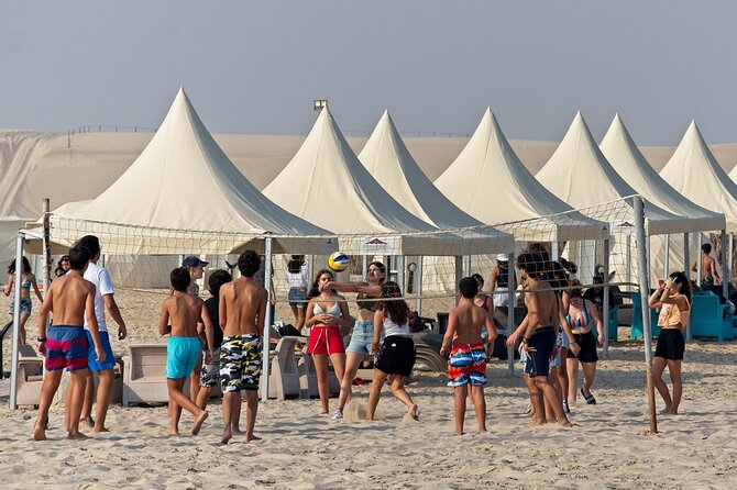 Private Full Day Desert Safari - Camels, Sandboards, and Optional Activities