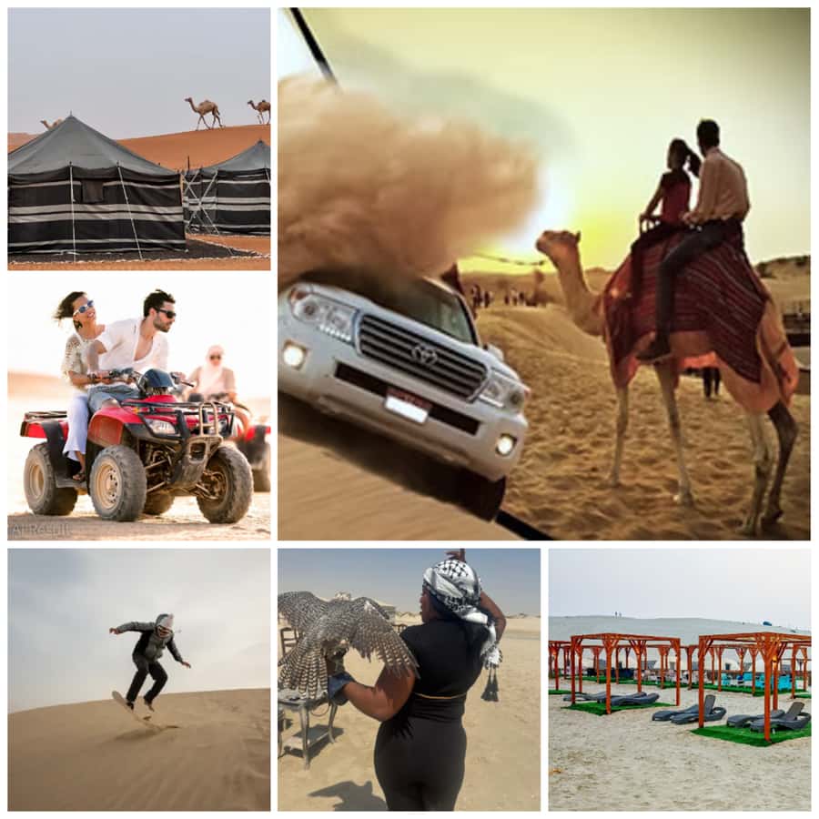 Private Half-Day Desert Safari Tour+Camel Ride - Photo stops across Qatar’s southern desert