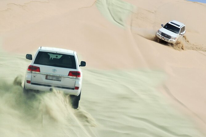 Private Half Day Desert Safari with Camel Ride - Dune bashing in a private Land Cruiser