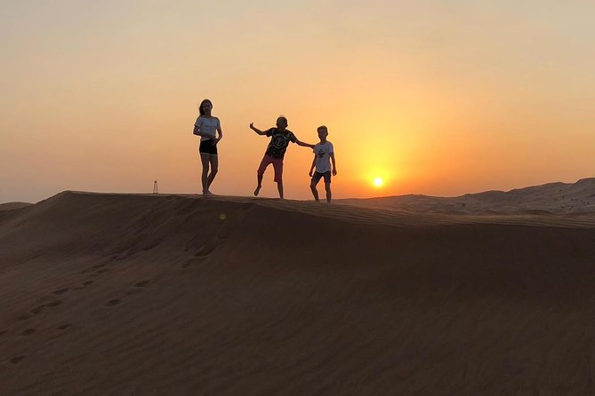 Private Morning Desert Safari Dubai with Dune Bashing & Sandboard - Camel Riding: Short, Scenic, and Traditional